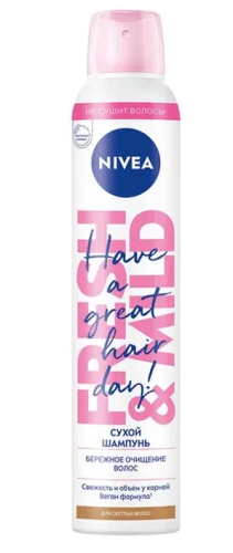 NIVEA шампунь сухой 200мл
